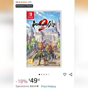 Romancing Saga 2 Nintendo Switch